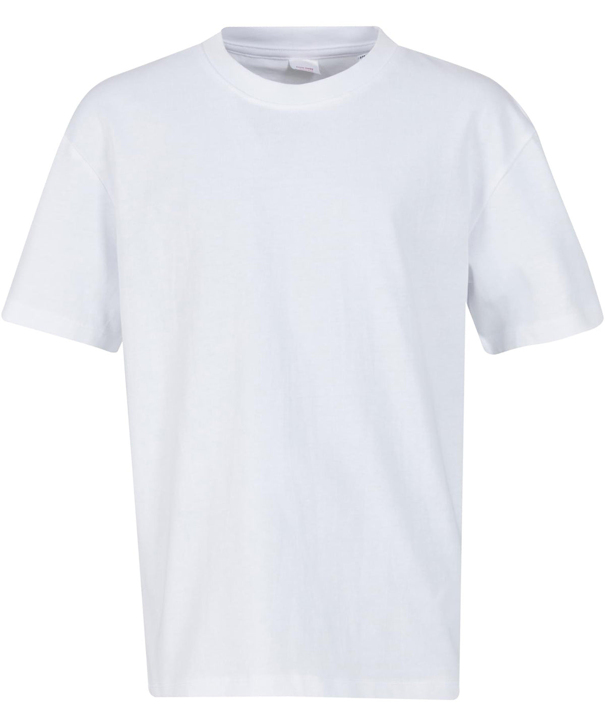 New Morning Studios Kids basic regular fit tee in White, front view