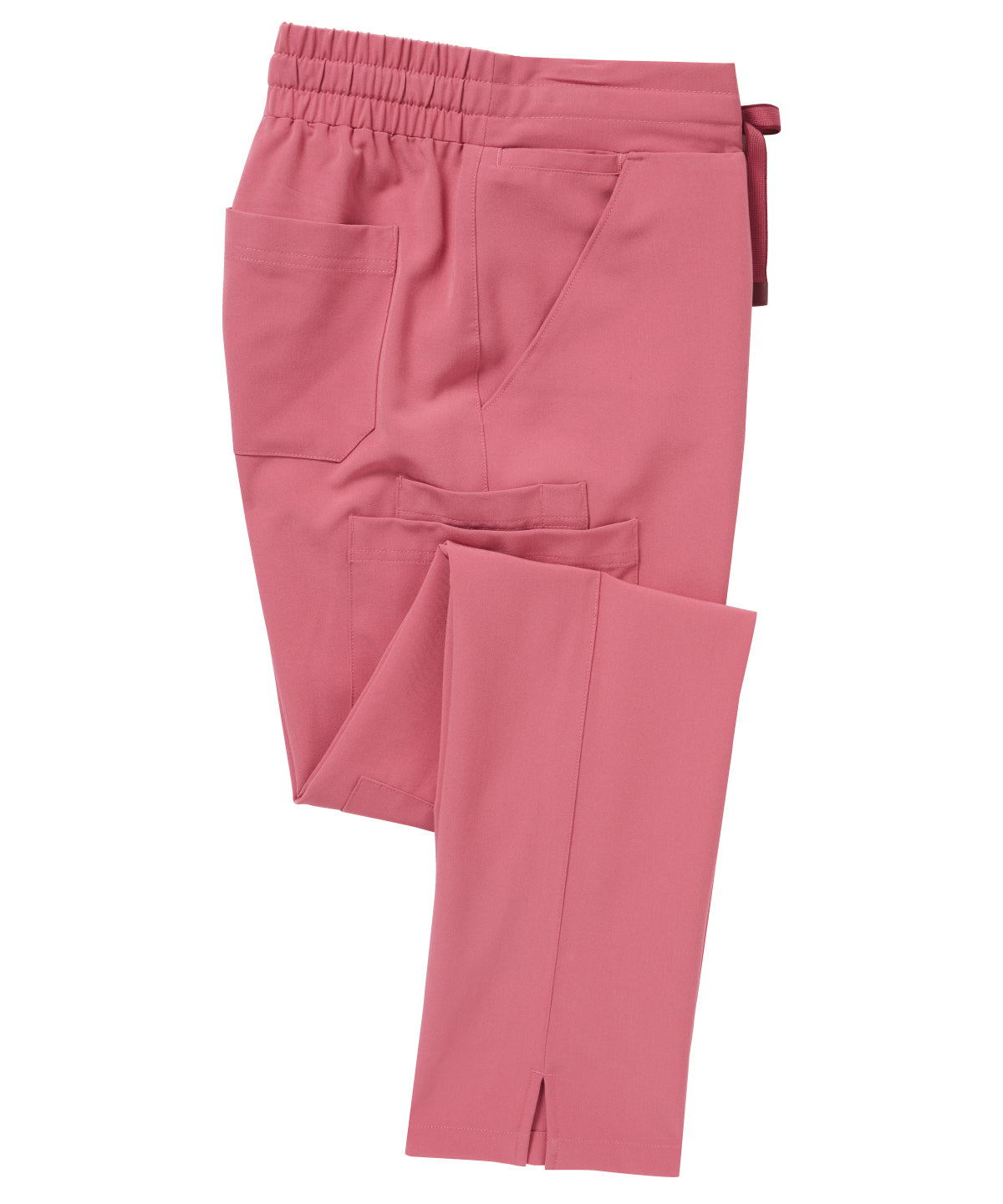 Onna by Premier Women’s Relentless Onna-stretch cargo pants in Calm Pink, front view