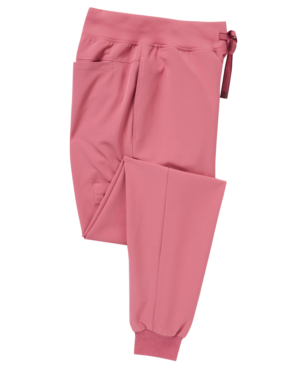Onna by Premier Women’s Energized Onna-stretch jogger pants in Calm Pink, front view