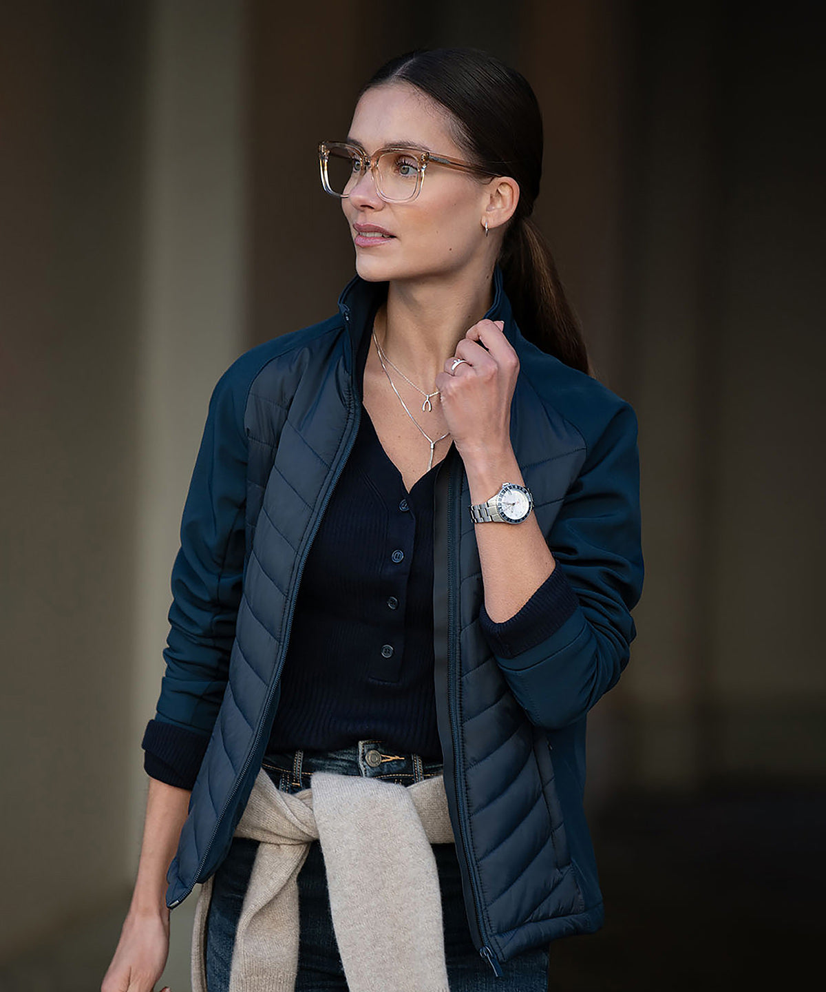 Nimbus Women’s Bloomsdale – comfortable hybrid jacket, lifestyle photo