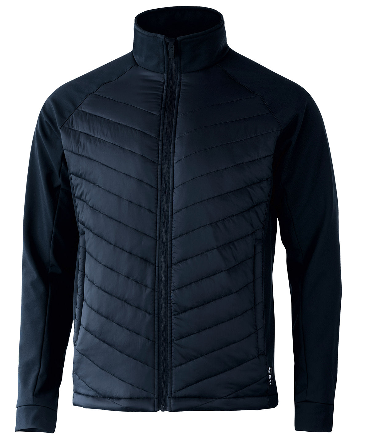 Nimbus Bloomsdale – comfortable hybrid jacket in Navy, front view