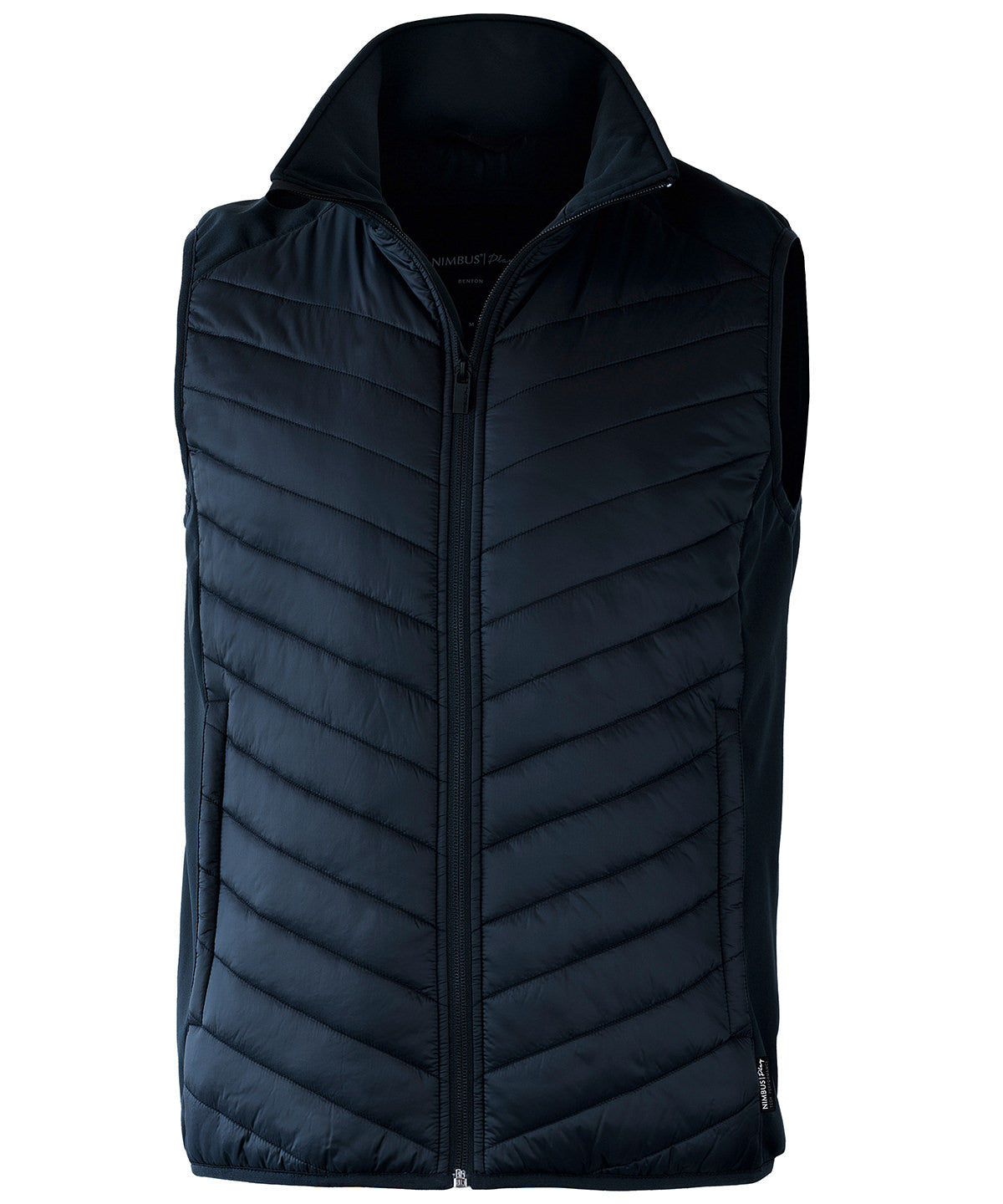 Nimbus Benton – versatile hybrid vest in Navy, front view