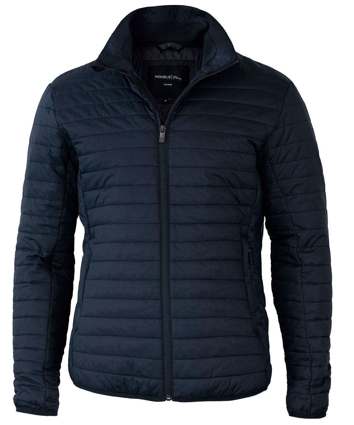 Nimbus Olympia – comfortable puffer jacket in Navy, front view