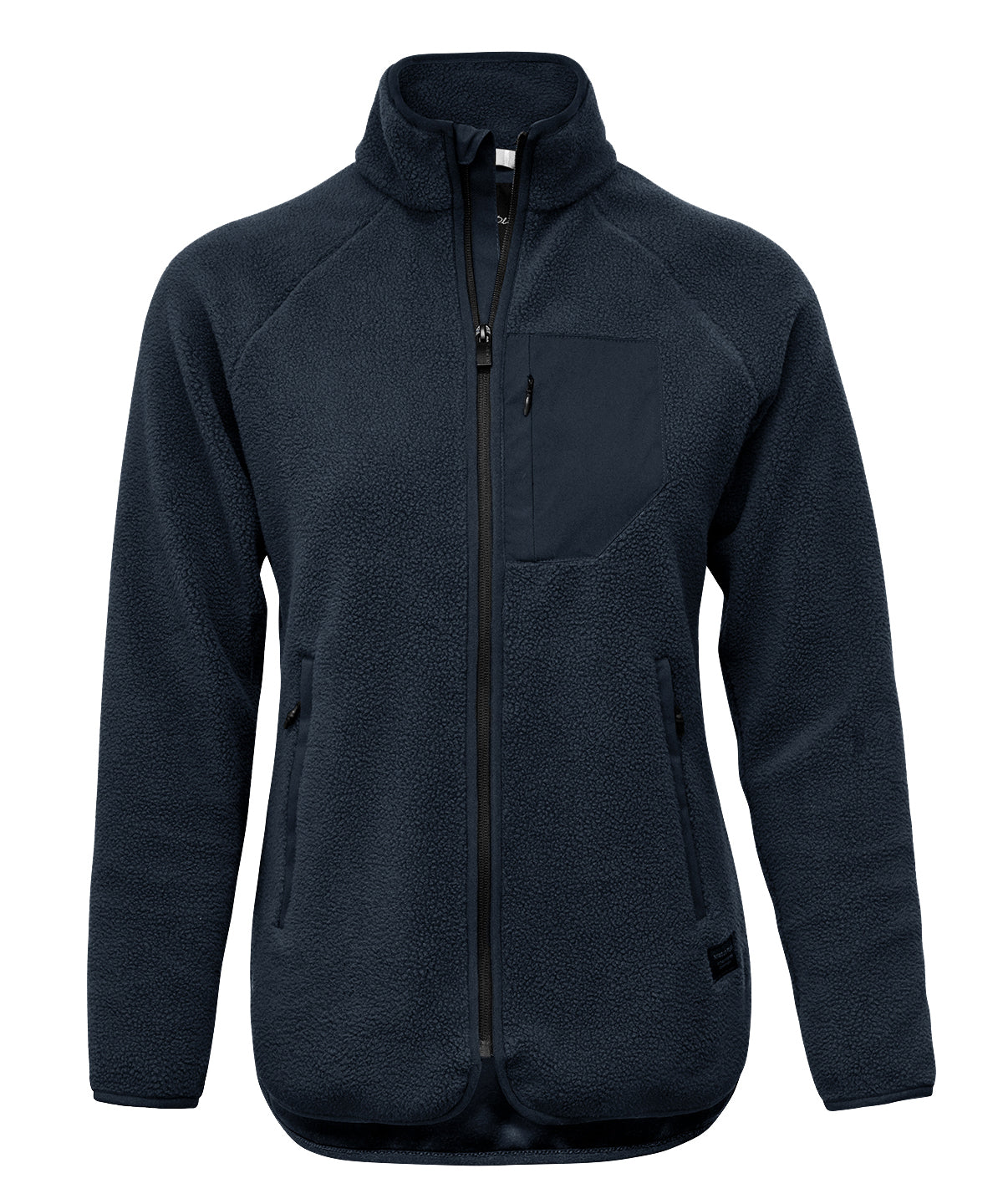 Nimbus Women’s Timberlake – modern sherpa fleece in Dark Navy, front view