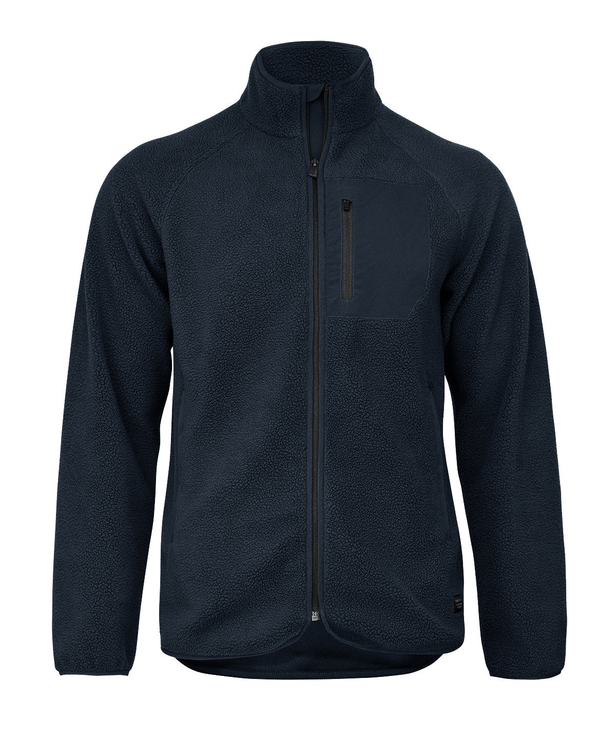 Nimbus Timberlake – modern sherpa fleece in Dark Navy, front view