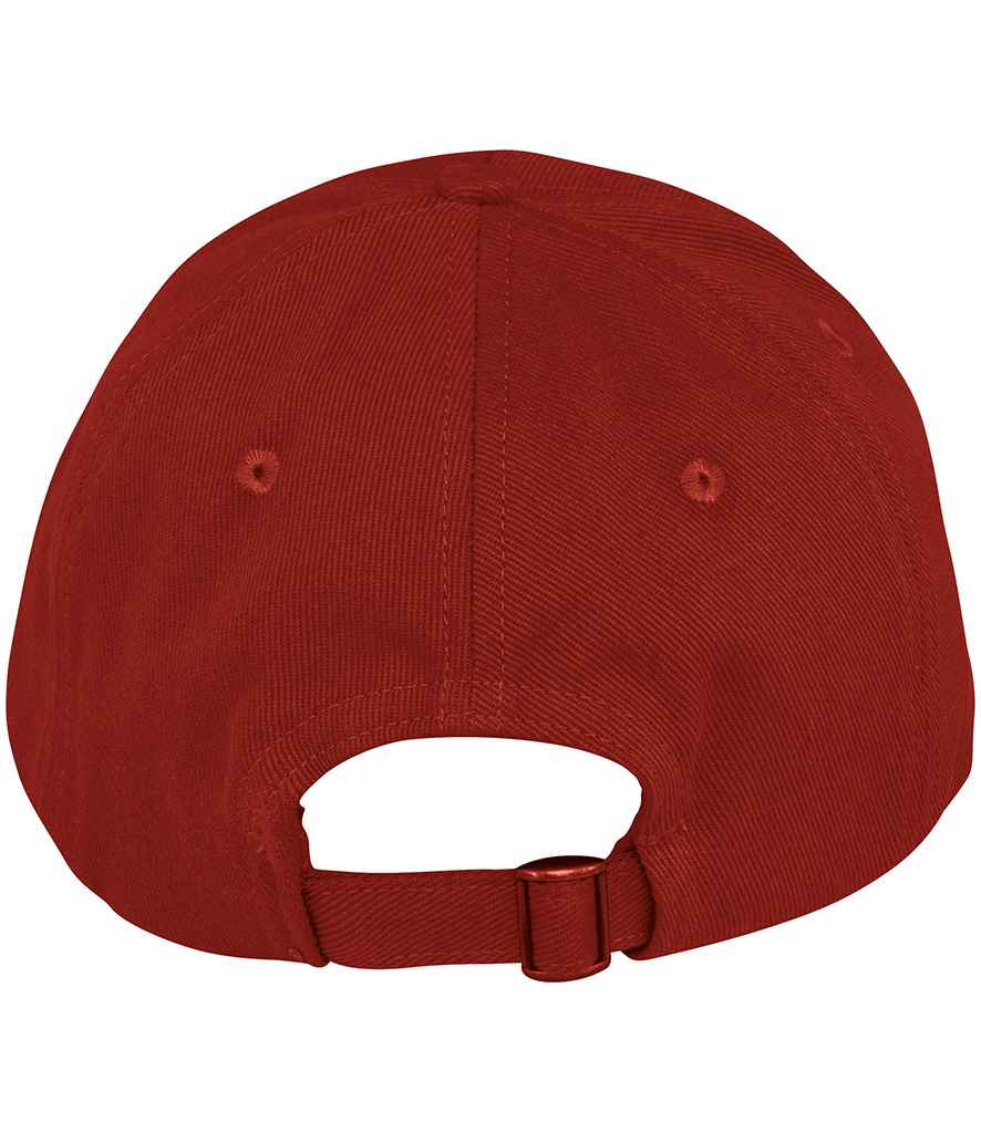 Native Spirit 6 Panel Cap in Burnt Brick, back view