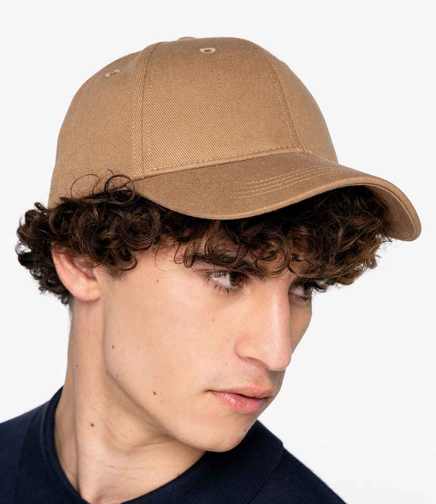 Native Spirit 6 Panel Cap in Dark Camel