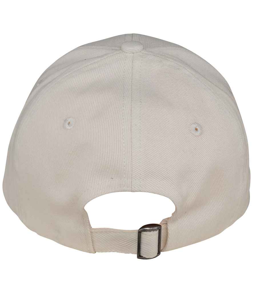 Native Spirit 6 Panel Cap in Ivory, back view