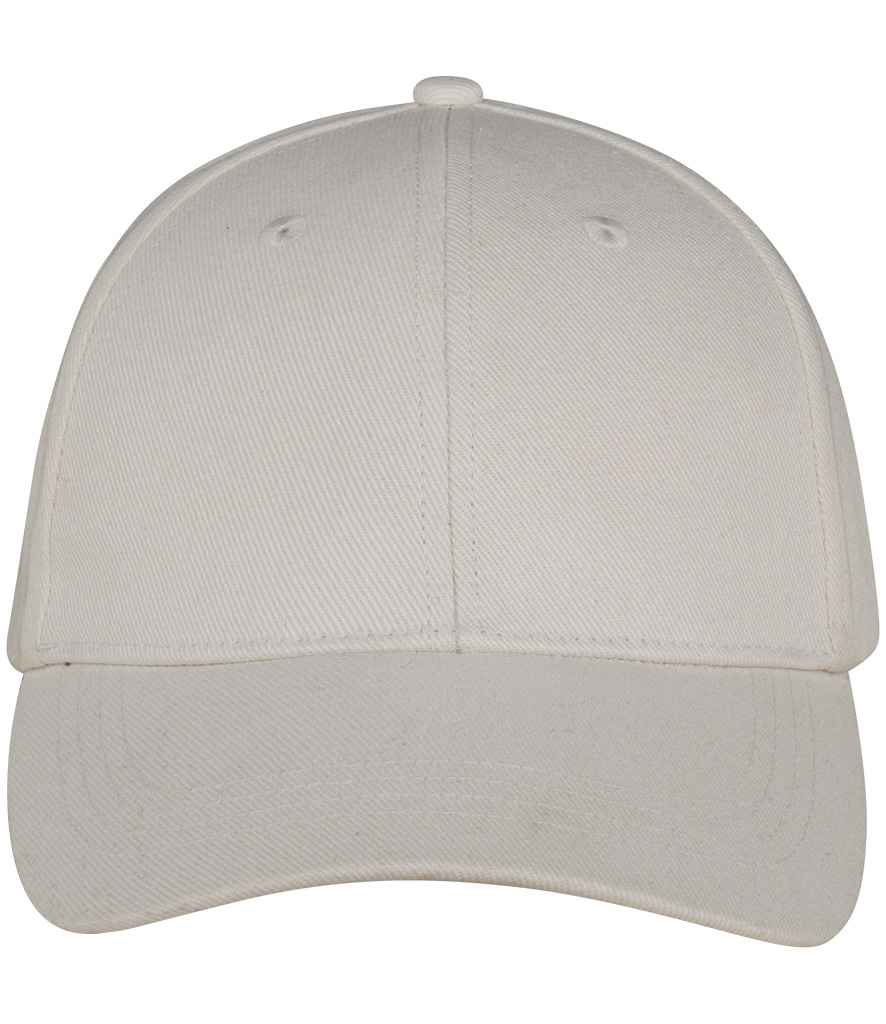 Native Spirit 6 Panel Cap in Ivory, front view