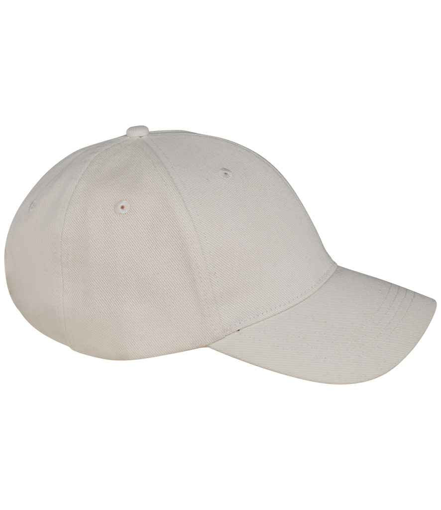 Native Spirit 6 Panel Cap in Ivory, side view