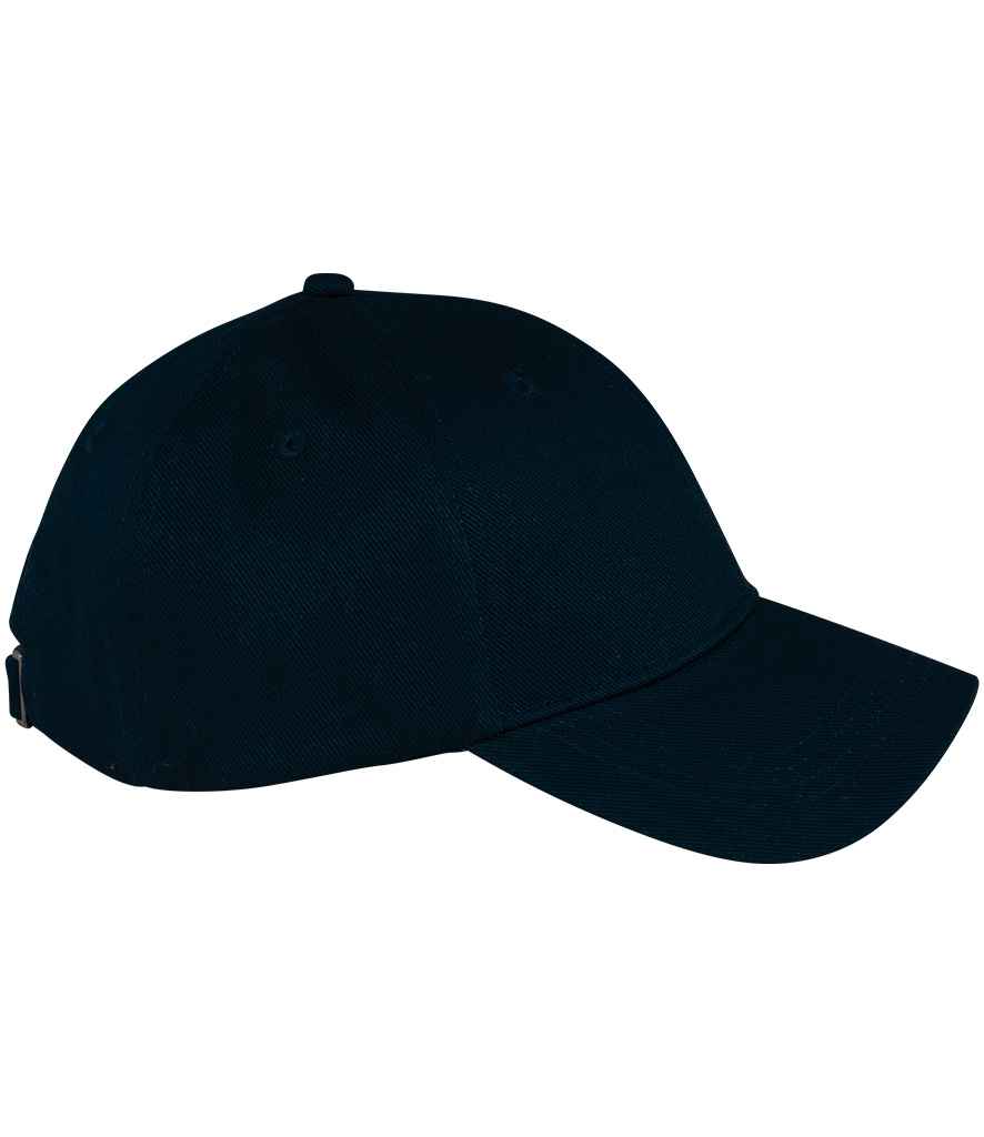 Native Spirit 6 Panel Cap in Navy, side view