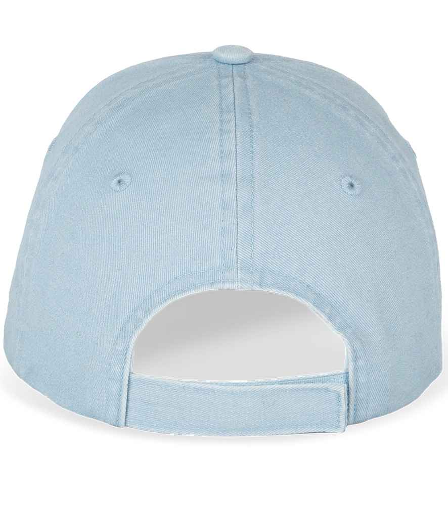 Native Spirit Faded Cap in Washed Aquamarine, back view