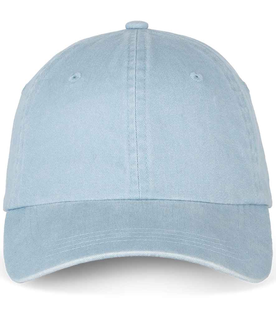 Native Spirit Faded Cap in Washed Aquamarine, front view
