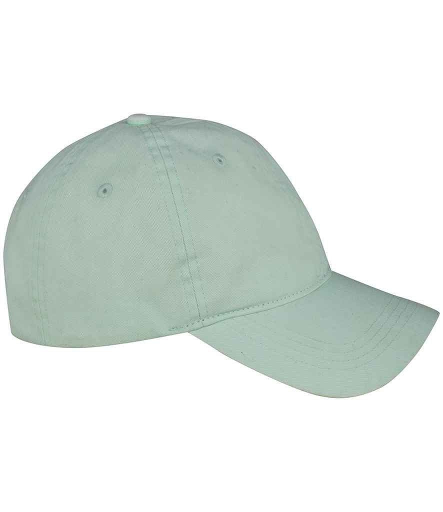 Native Spirit Faded Cap in Washed Brook Green, side view