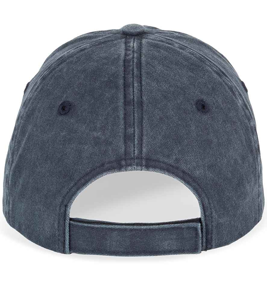Native Spirit Faded Cap in Washed Navy, back view