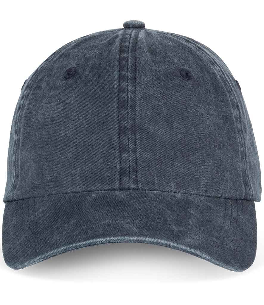 Native Spirit Faded Cap in Washed Navy, front view