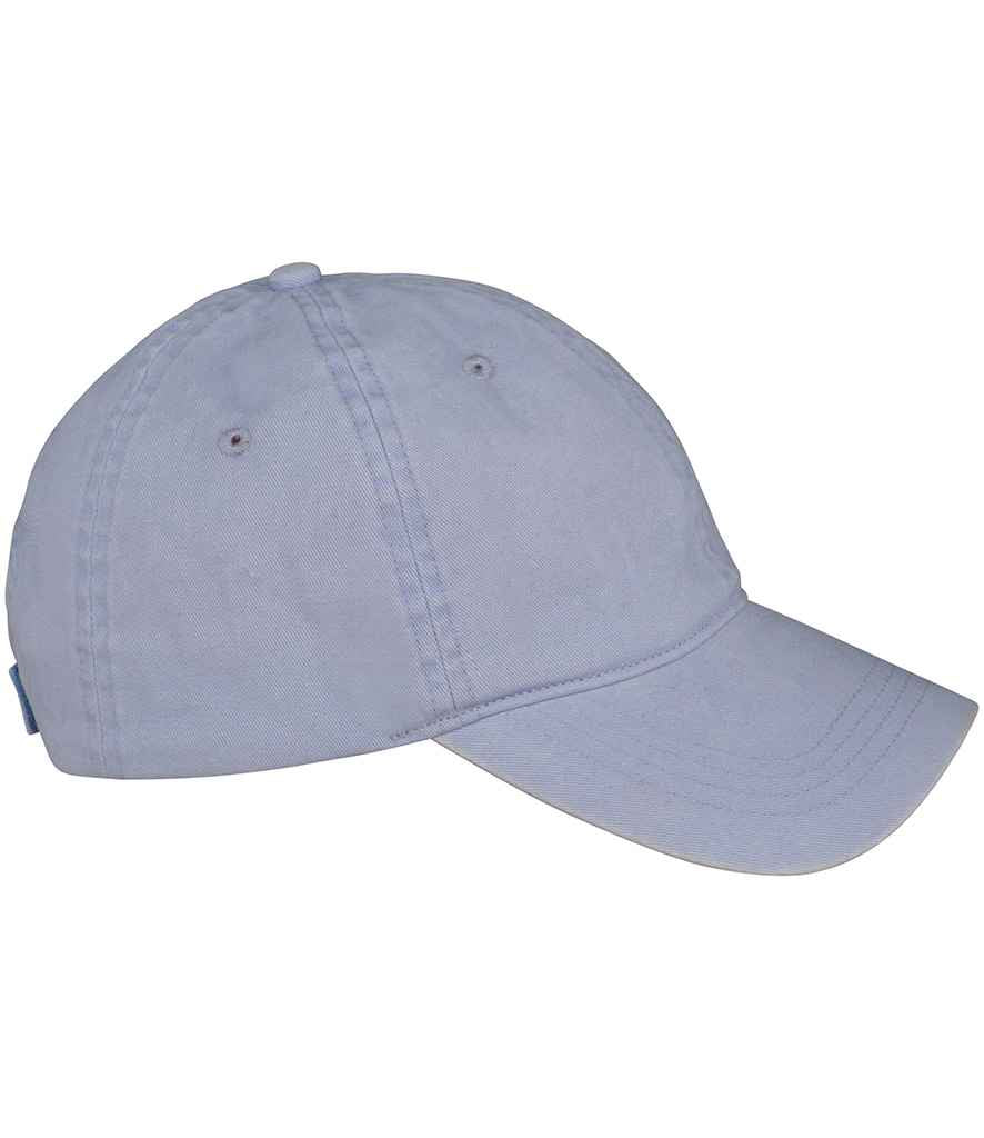 Native Spirit Faded Cap in Washed Parma, side view