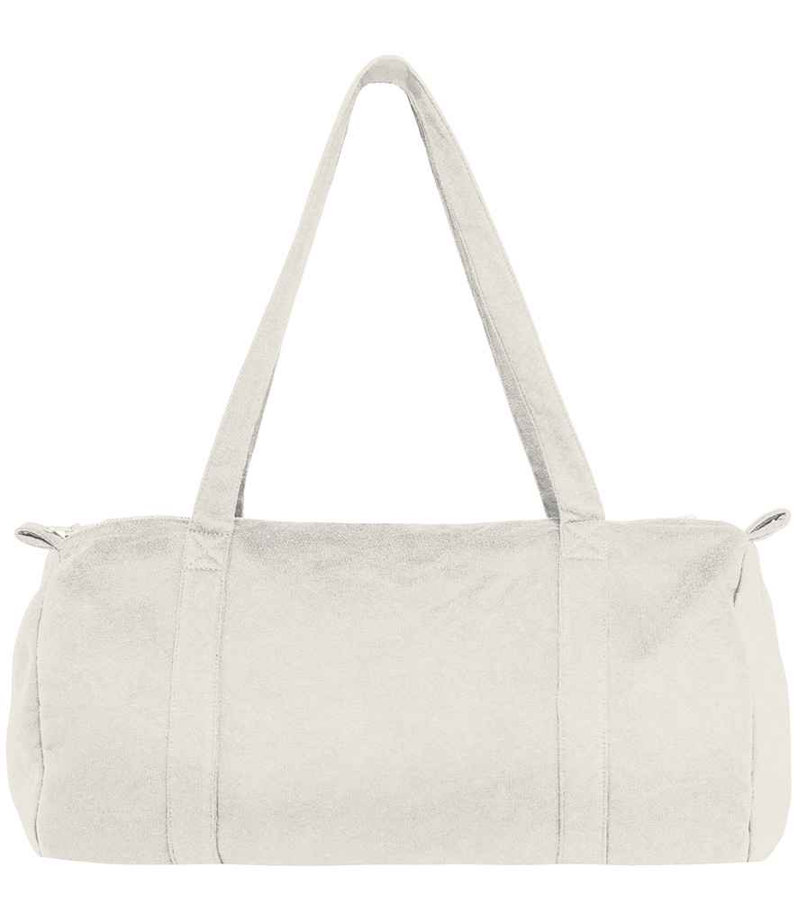 Native Spirit Fleece Duffle Bag in Ivory, front view