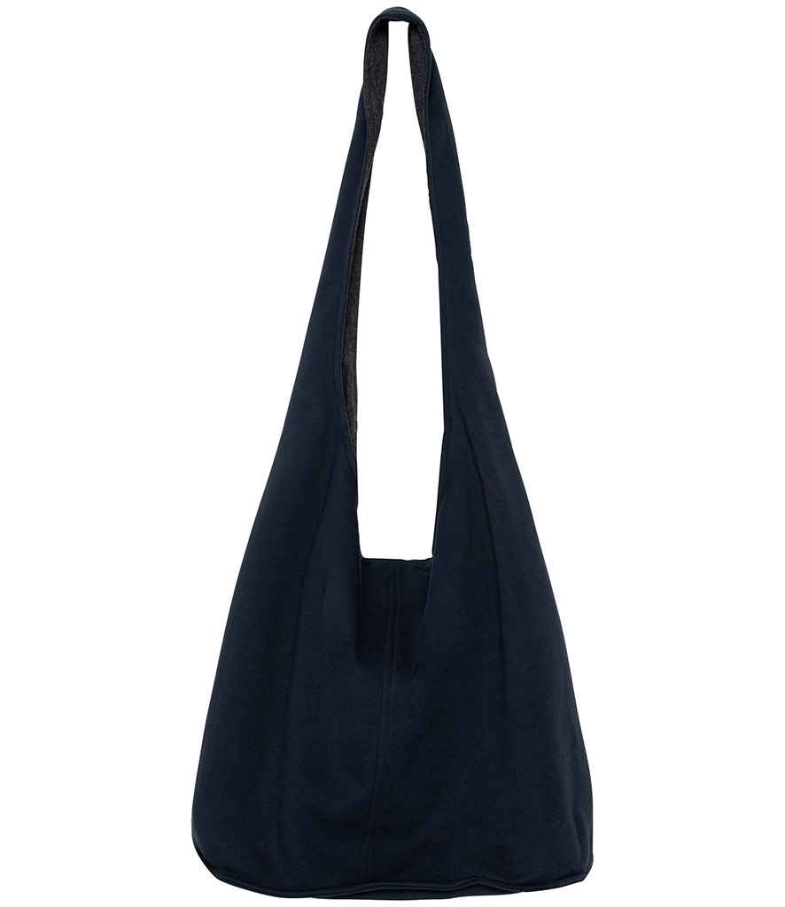 Native Spirit Fleece Tote Bag in Navy, front view