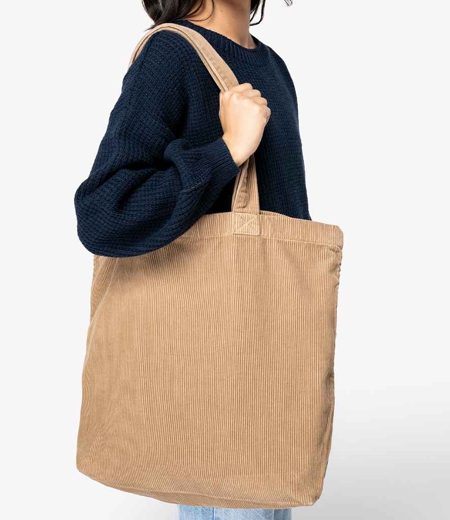 Native Spirit Corduroy Bag in Washed Dark Camel