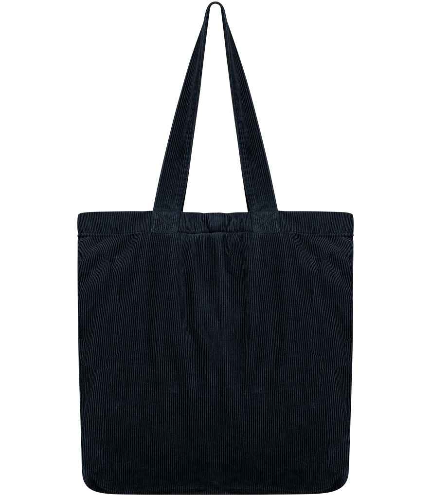 Native Spirit Corduroy Bag in Washed Navy, front view