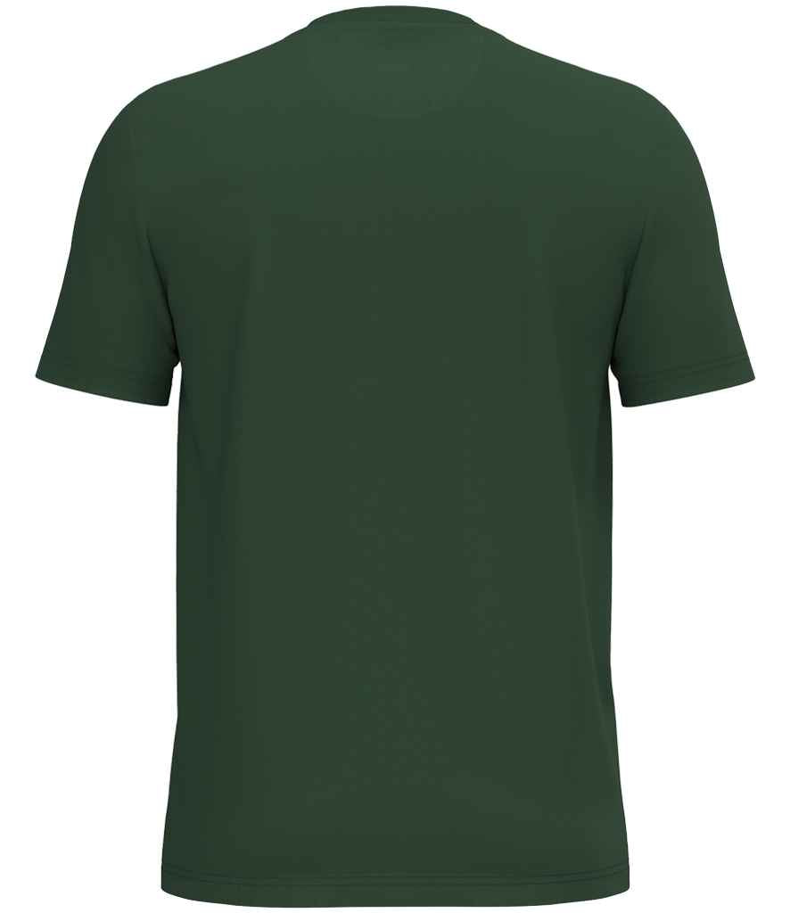 Native Spirit Unisex Heavyweight T-Shirt in Forest Green, back view