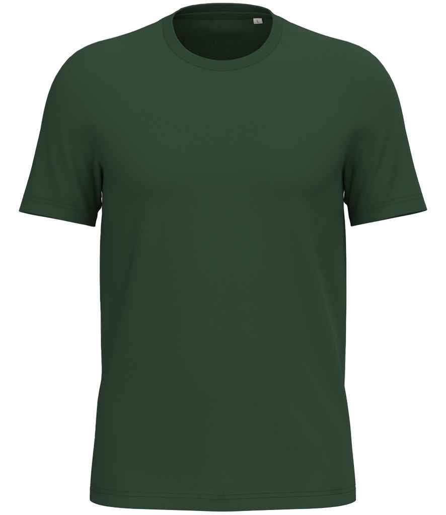 Native Spirit Unisex Heavyweight T-Shirt in Forest Green, front view