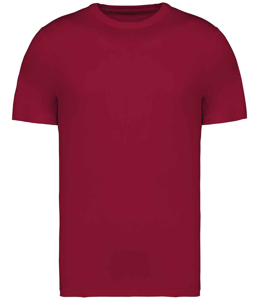 Native Spirit Unisex Heavyweight T-Shirt in Hibiscus Red, front view