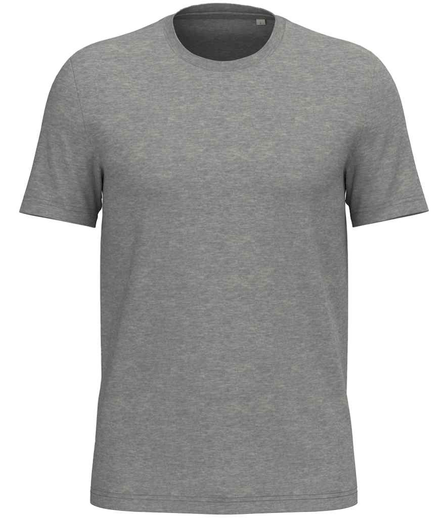 Native Spirit Unisex Heavyweight T-Shirt in Moon Grey Heather, front view