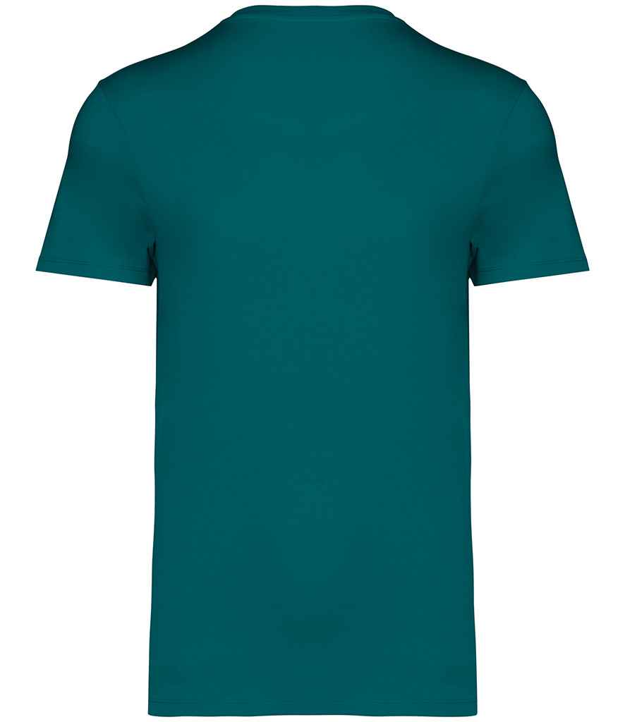 Native Spirit Unisex Heavyweight T-Shirt in Peacock Green, back view