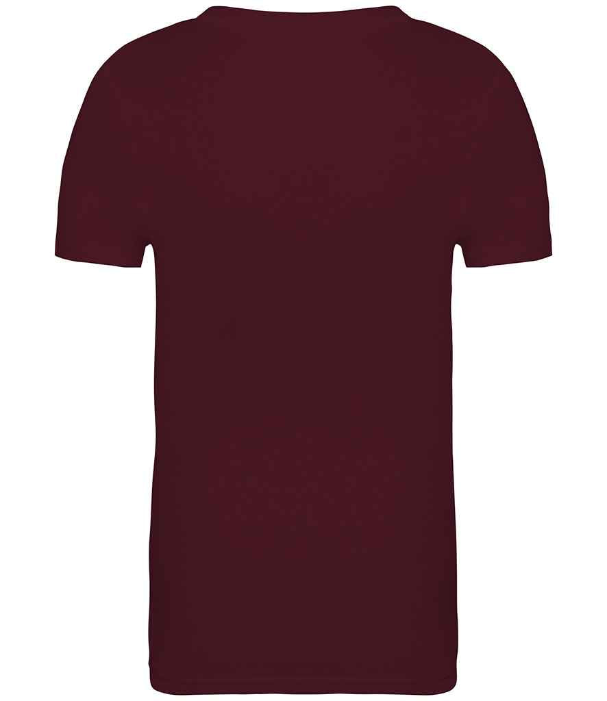 Native Spirit Kids T-Shirt in Dark Cherry, back view
