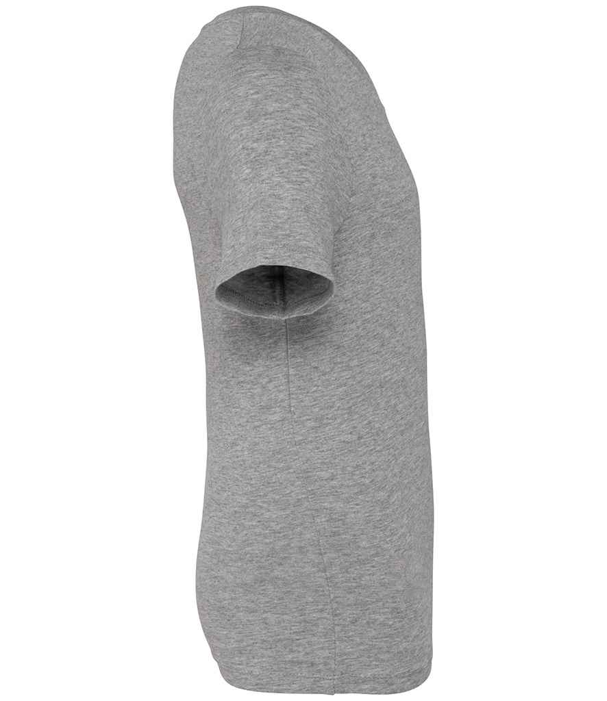 Native Spirit Kids T-Shirt in Moon Grey Heather, side view