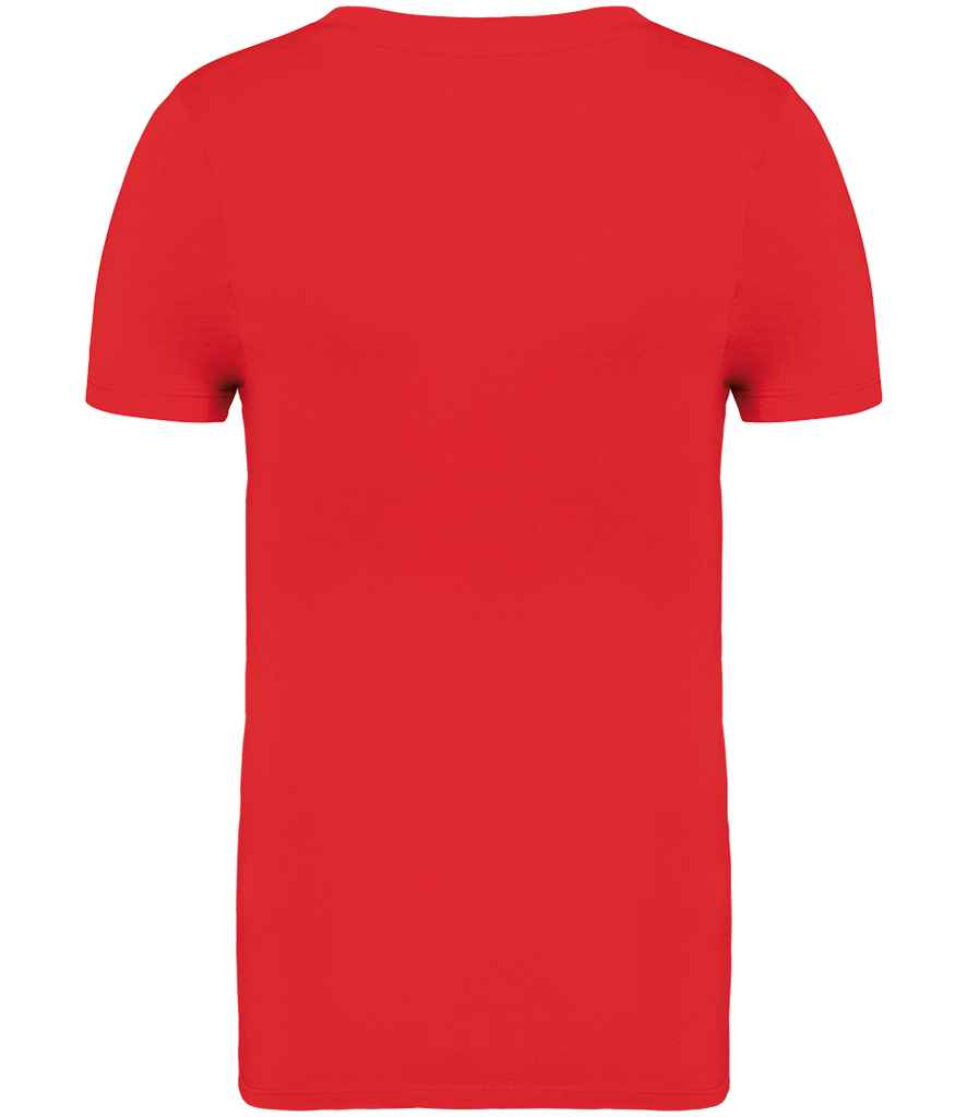 Native Spirit Kids T-Shirt in Poppy Red, back view