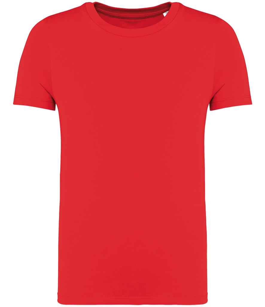 Native Spirit Kids T-Shirt in Poppy Red, front view