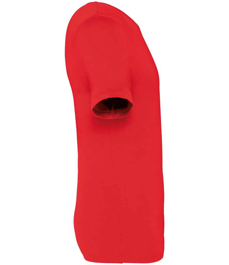 Native Spirit Kids T-Shirt in Poppy Red, side view