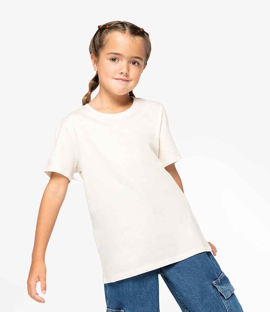 Native Spirit Kids T-Shirt in Raw Natural