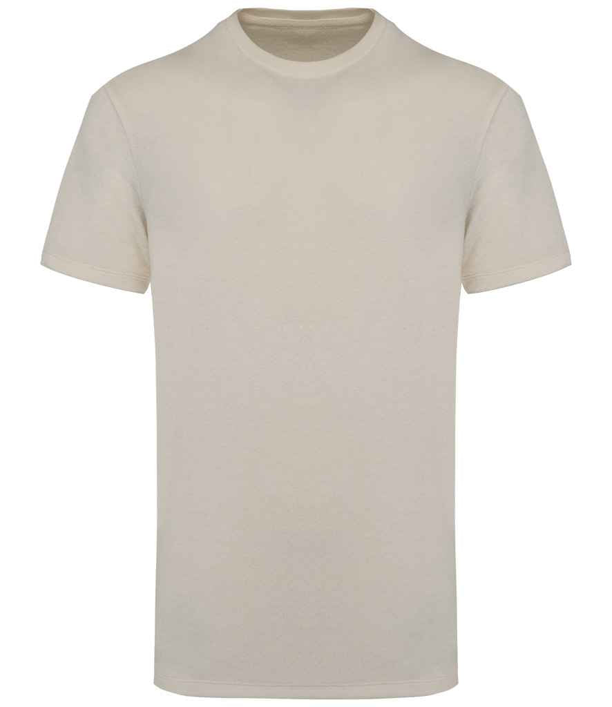 Native Spirit Terry Towel T-Shirt in Ivory, front view
