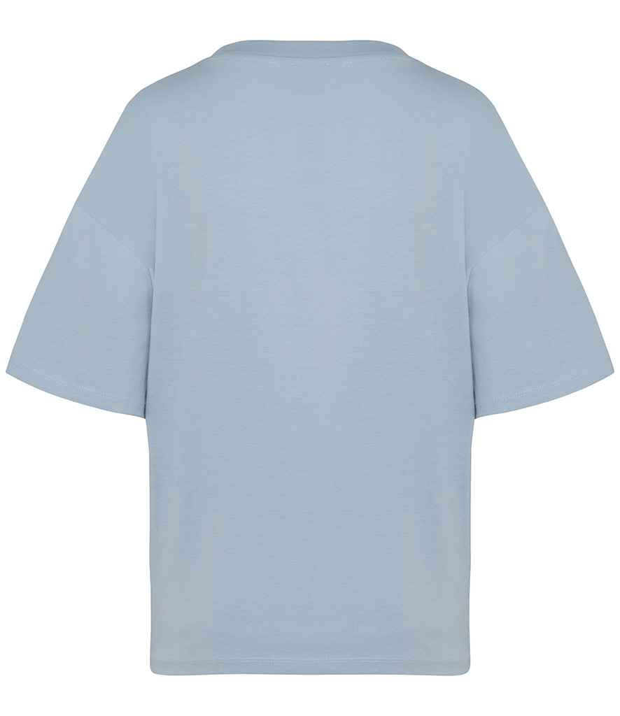 Native Spirit Ladies Oversized T-Shirt in Aquamarine, back view