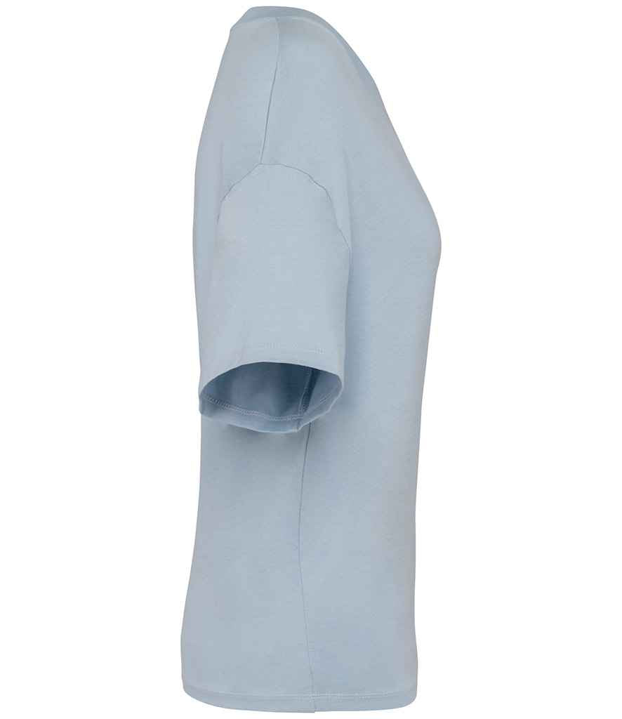 Native Spirit Ladies Oversized T-Shirt in Aquamarine, side view