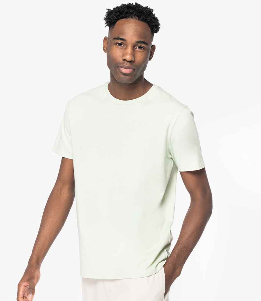 Native Spirit Unisex Crew Neck IC T-Shirt in Celadon Green