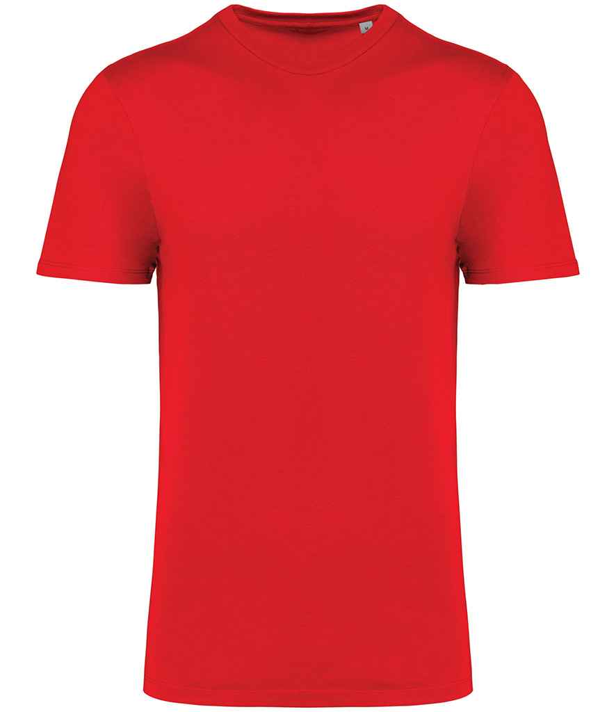 Native Spirit Unisex Crew Neck IC T-Shirt in Poppy Red, front view