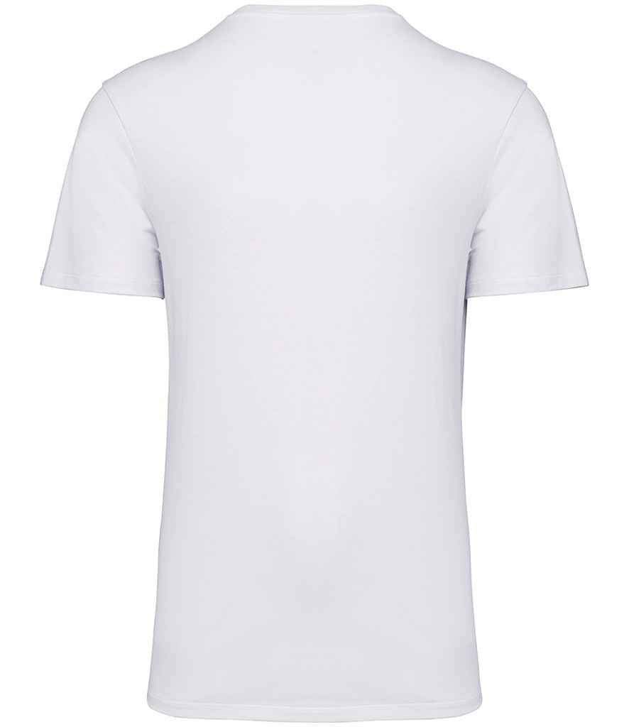 Native Spirit Unisex Crew Neck IC T-Shirt in White, back view