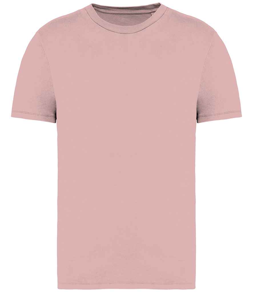 Native Spirit Unisex Faded T-Shirt in Washed Petal Rose, front view