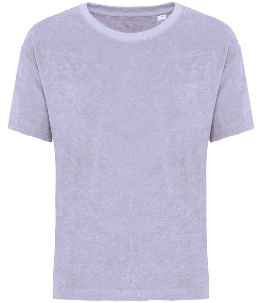 Native Spirit Kids Terry Towel T-Shirt in Parma, front view