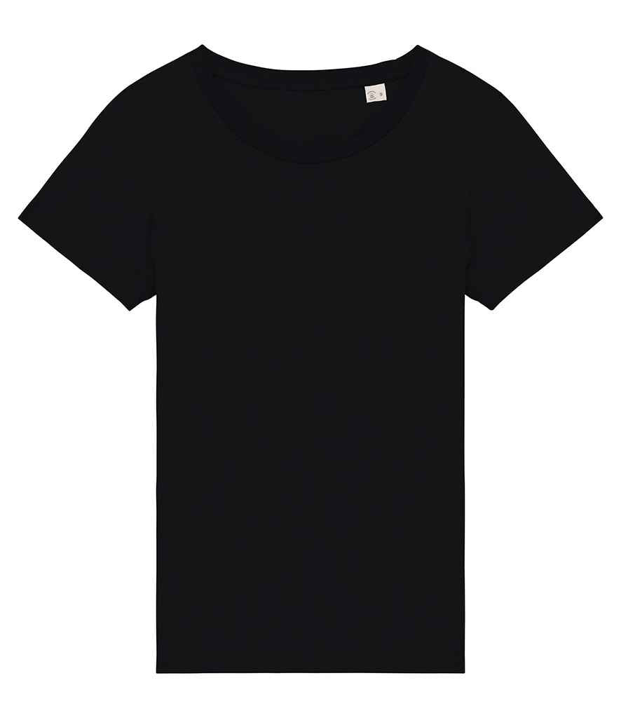 Native Spirit Ladies T-Shirt in Black, front view