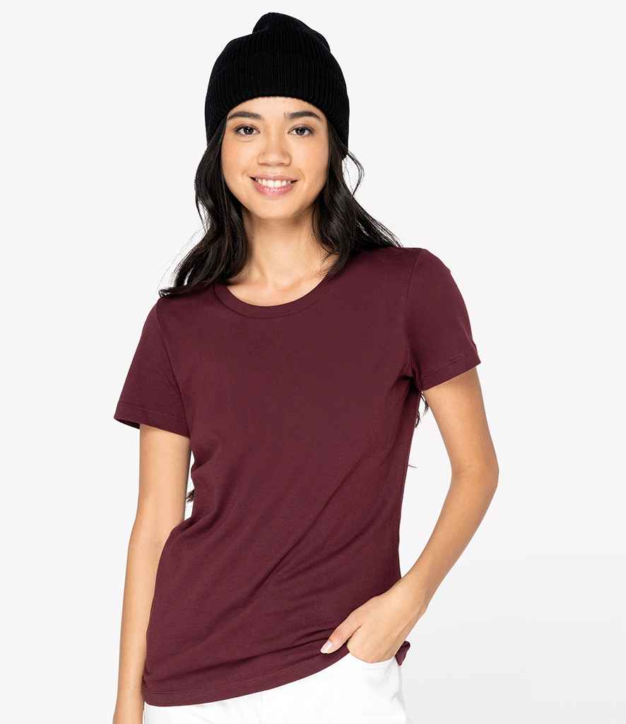 Native Spirit Ladies T-Shirt in Dark Cherry