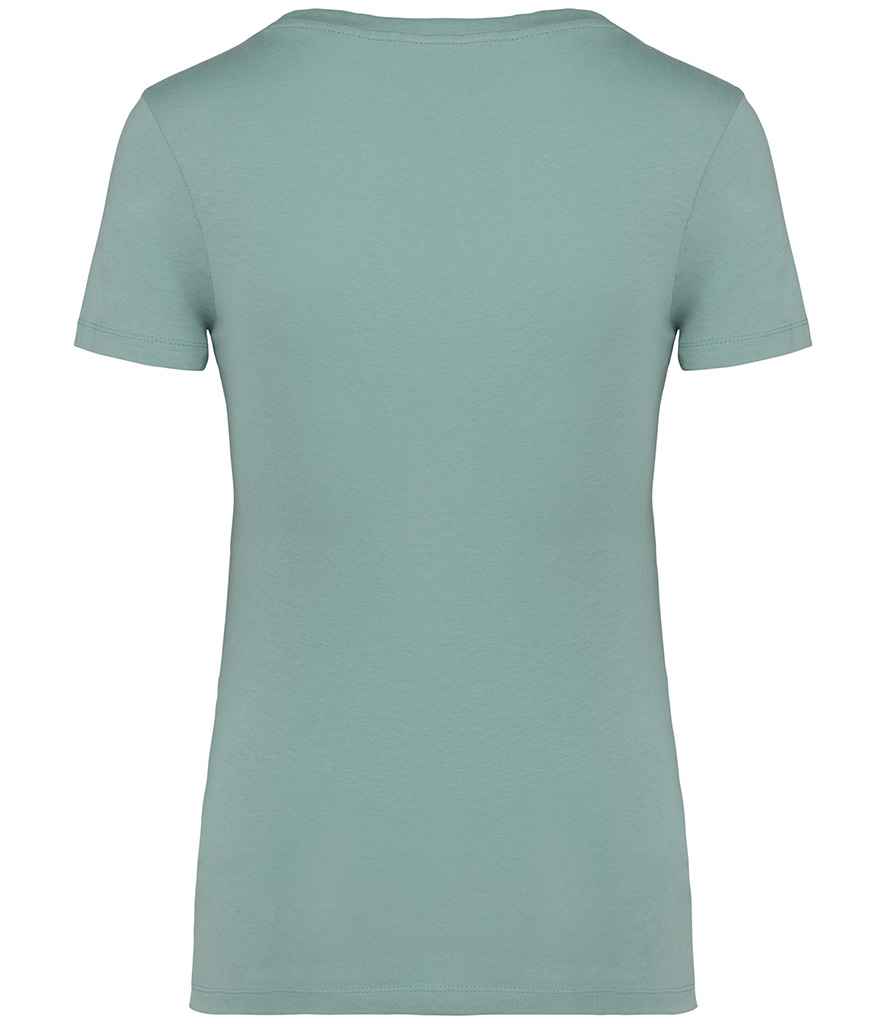 Native Spirit Ladies T-Shirt in Jade Green, back view