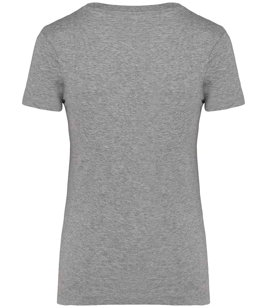 Native Spirit Ladies T-Shirt in Moon Grey Heather, back view
