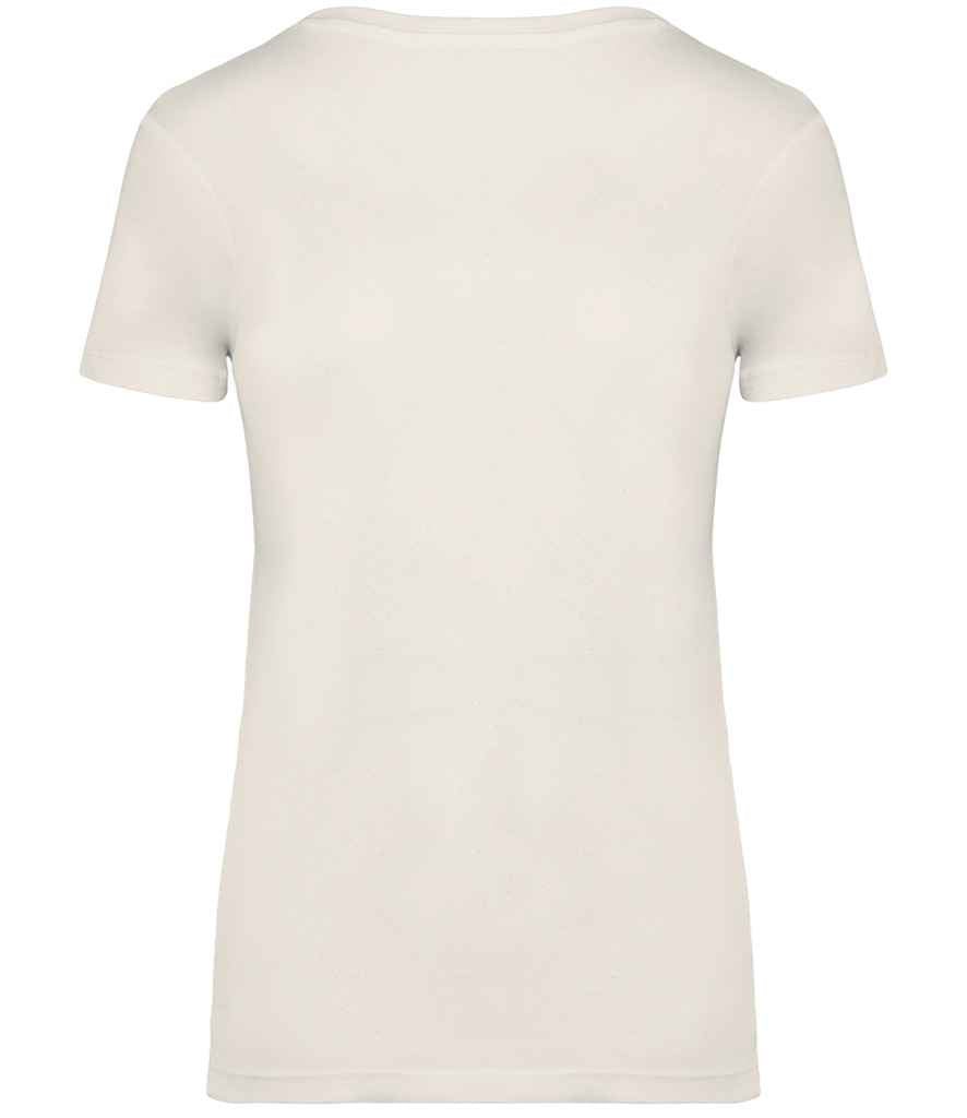 Native Spirit Ladies T-Shirt in Raw Natural, back view