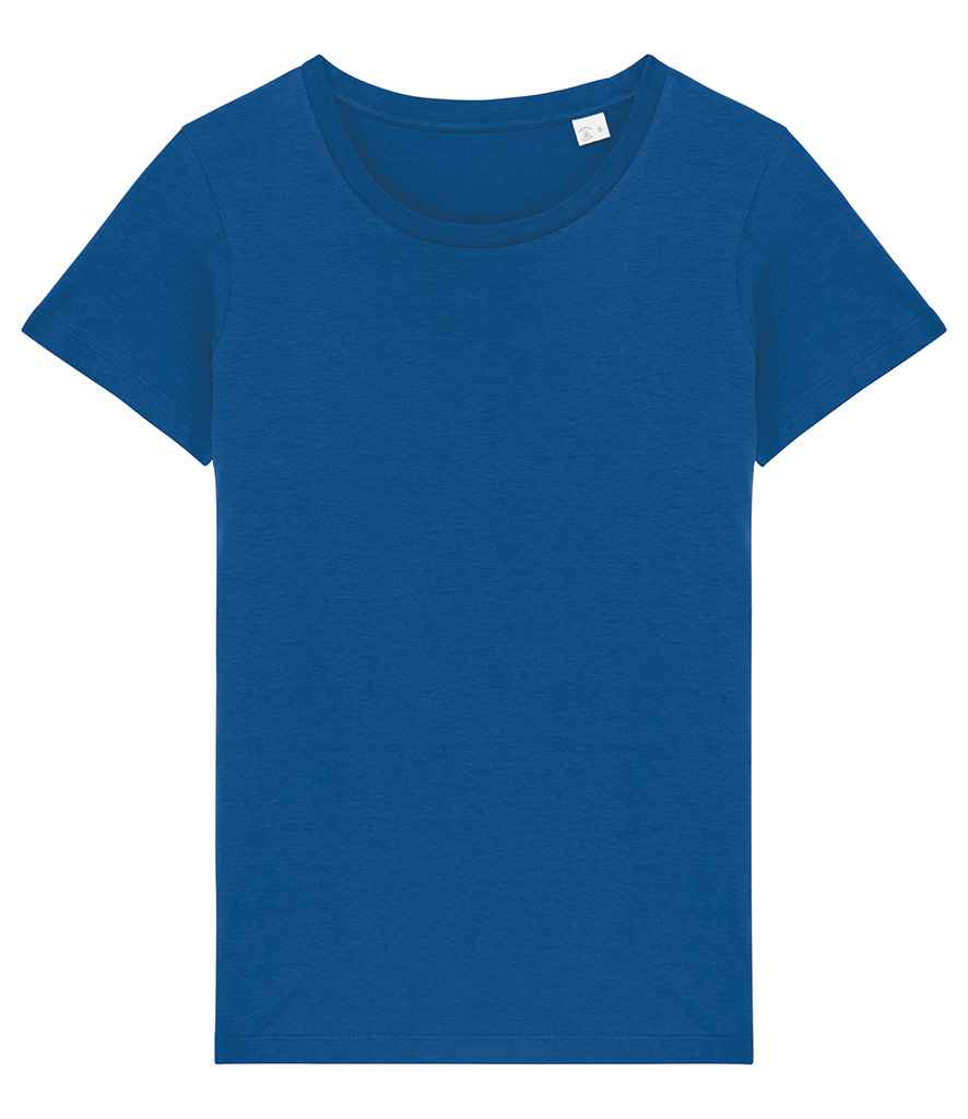 Native Spirit Ladies T-Shirt in Sea Blue, front view